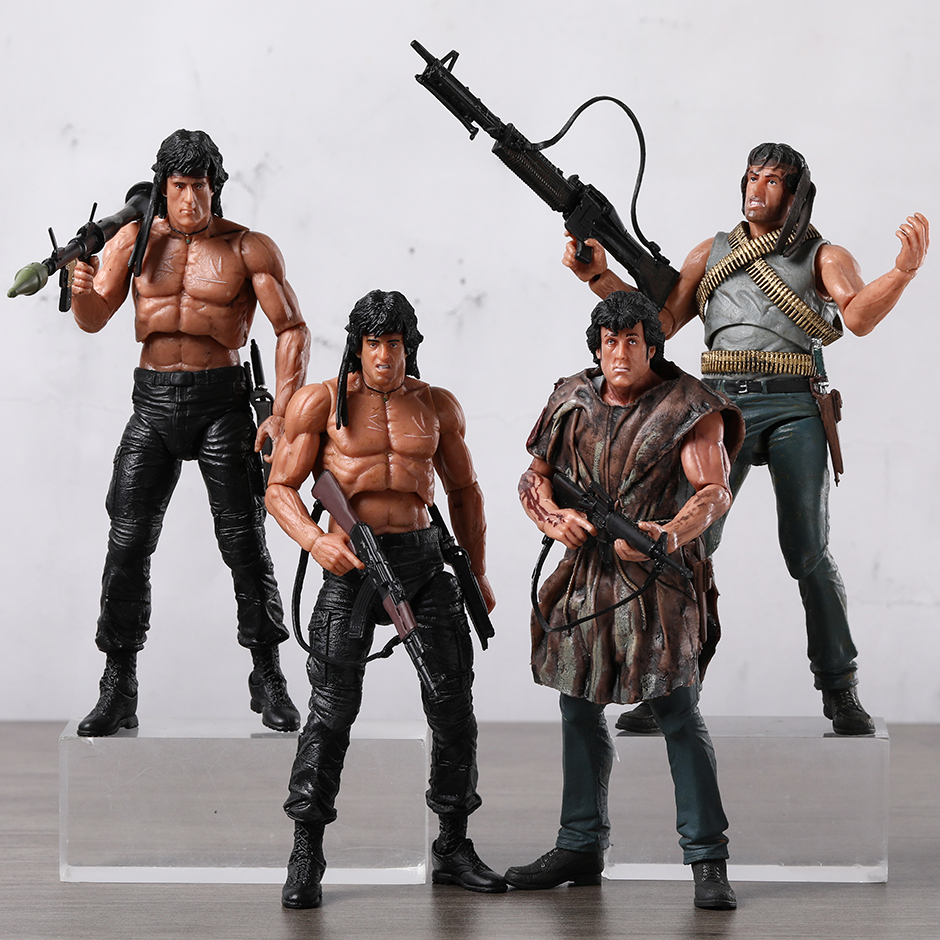 Rambo SDCC 2015 Force Of Freedom Action Figure Doll Handmade Model