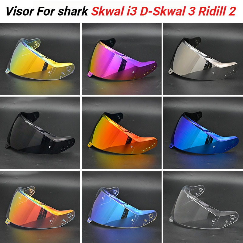 VZ400 Visor for Shark Skwal I3 D‑Skwal 3 Ridill 2 Helmet