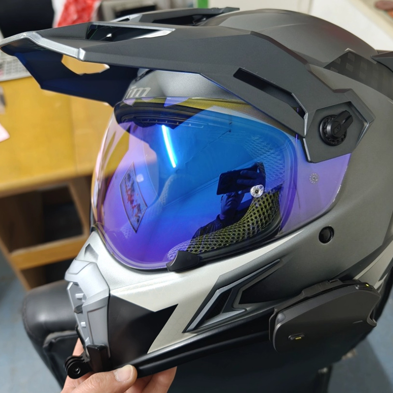 Visor For KLIM KRIOS PRO TVD LAZER Marushin L9 Photochromic Helmet