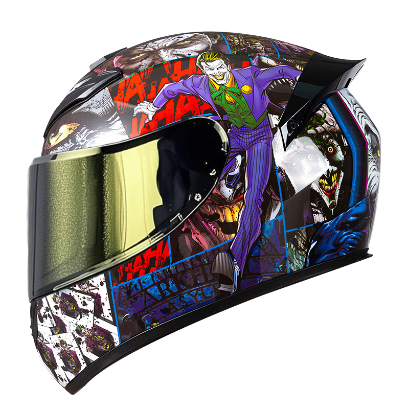 dot certified anime motorcycle helmet DOT Certified Full Face Motorcycle Helmet Safety Motobike Modular Helmet
