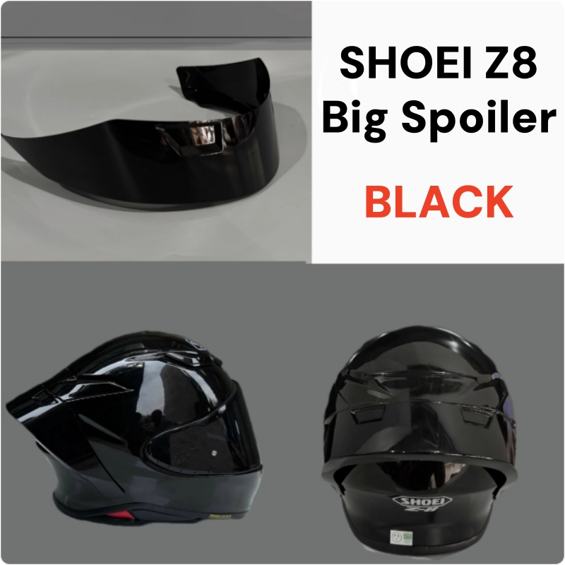 Rear Motorcycle Helmet Big Spoiler For Shoei Z-8 Z8 NXR2 RF-1400